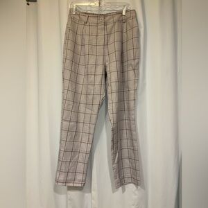 Grace Karin Plaid Trousers